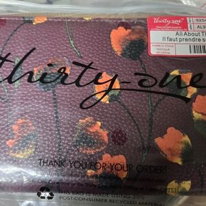 Thirty-One All About The Benjamins Wallet Delicate FLORAL